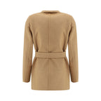 Beige Camel Hair  Clothing