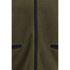 Green Polyester Hoodie