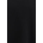 Black Cotton Sweatshirt