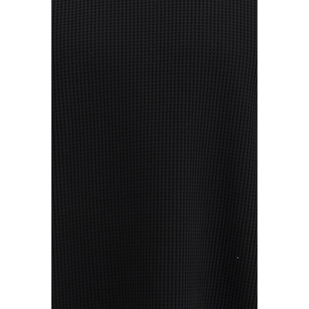 Black Cotton Sweatshirt