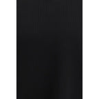 Black Cotton Sweatshirt