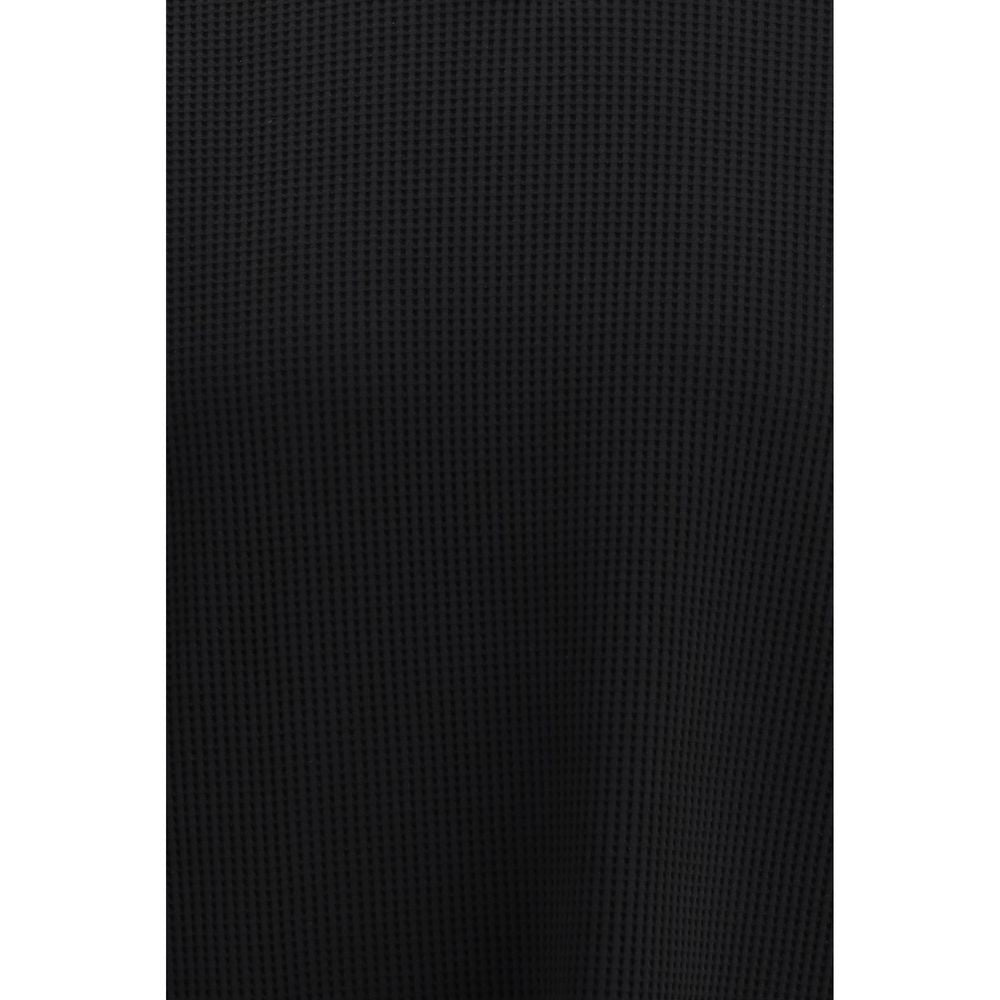 Black Cotton Sweatshirt