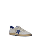 White Calf Leather Bos Taurus Low Top Sneakers