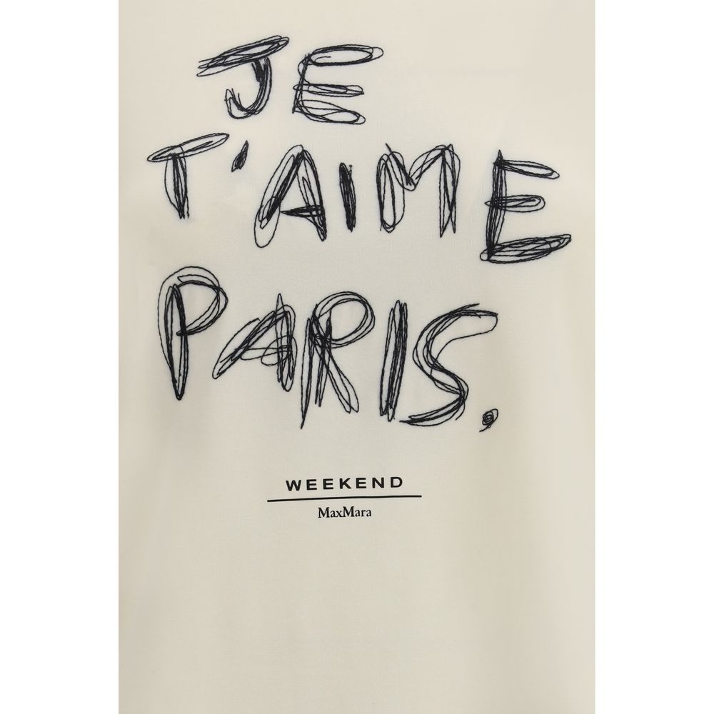 Cream Cotton Long Sleeve T-Shirt