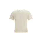 Cream Cotton T-Shirt