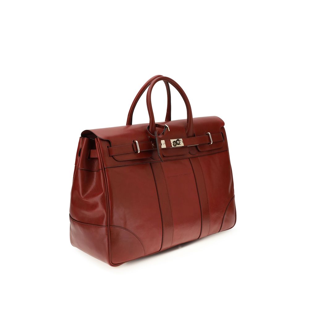 Bordeaux Calf Leather Bos Taurus Luggage And Travel