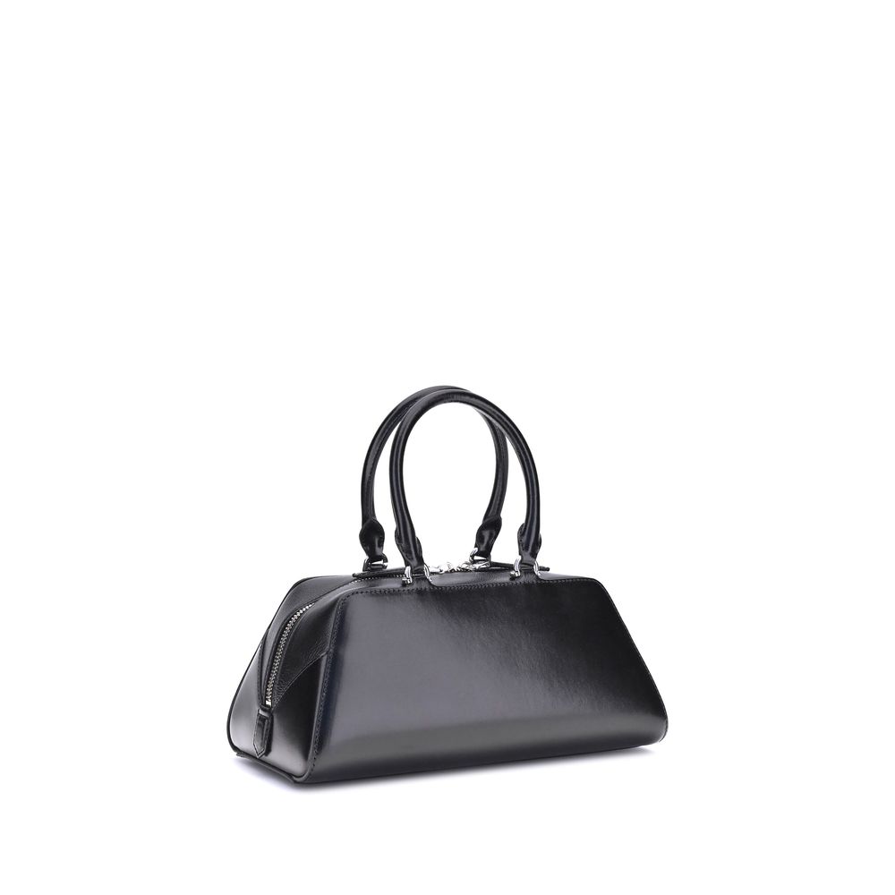 Black Calf Leather Bos Taurus Handbag