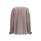 Bordeaux Viscose Pattern Shirt