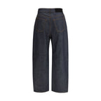Blue Cotton Jeans Denim