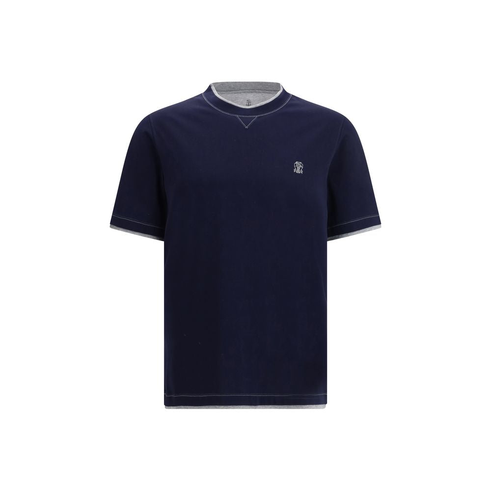 Blue Cotton T-Shirt