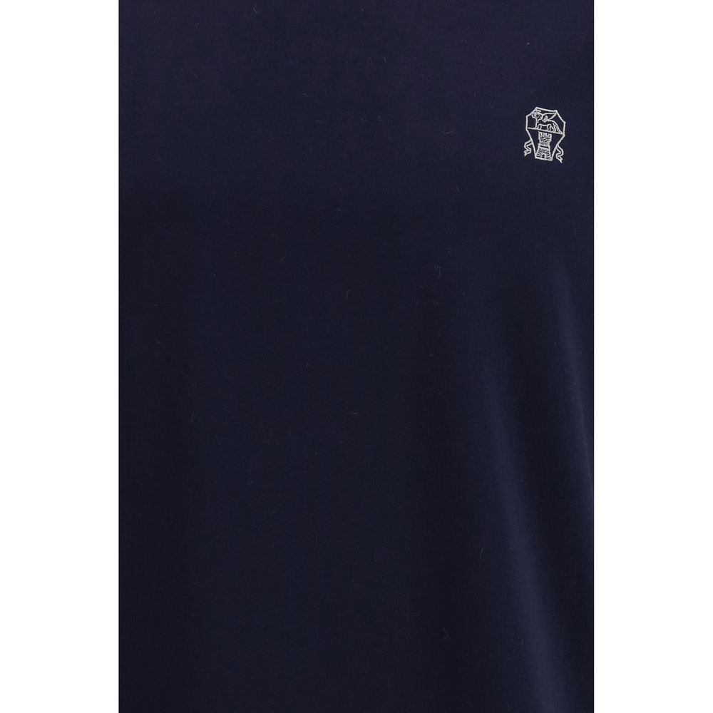 Blue Cotton T-Shirt