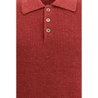 Red Cotton Dress Shirt