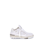 Cream Calf Leather Bos Taurus Sneakers