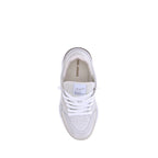 Cream Calf Leather Bos Taurus Sneakers