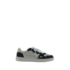 Black Calf Leather Bos Taurus Low Top Sneakers