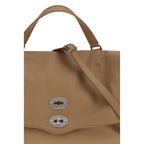 Brown Calf Leather Bos Taurus Shoulder Bag