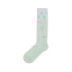 Green Cotton Socks