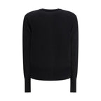 Black Cotton Cardigan