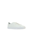 White Calf Leather Bos Taurus Low Top Sneakers
