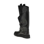 Black Calf Leather Bos Taurus Boots
