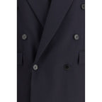 Blue Wool Coat