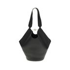 Black Calf Leather Bos Taurus Shoulder Bag