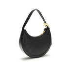Black Polyethylene Shoulder Bag