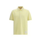 Yellow Cotton Polo Shirt