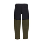 Green Polyester Athletic Pants