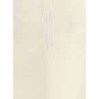 Cream Fleece Wool Cardigan