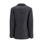 Gray Wool Blazer