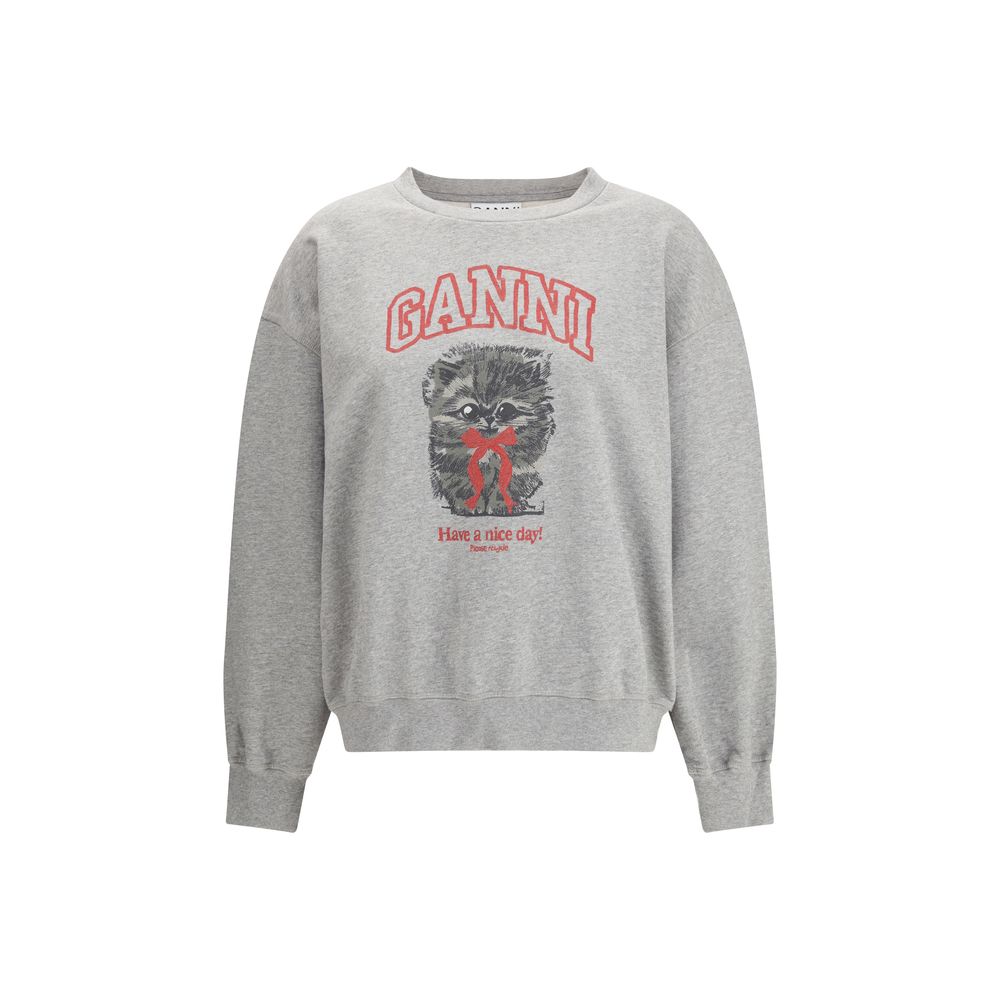 Gray Cotton Sweatshirt