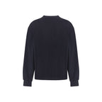 Black Cotton Sweatshirt