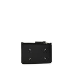 Black Calf Leather Bos Taurus Wallet