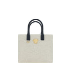 Cream Cotton Shoulder Bag
