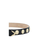 Black Calf Leather Bos Taurus Belt