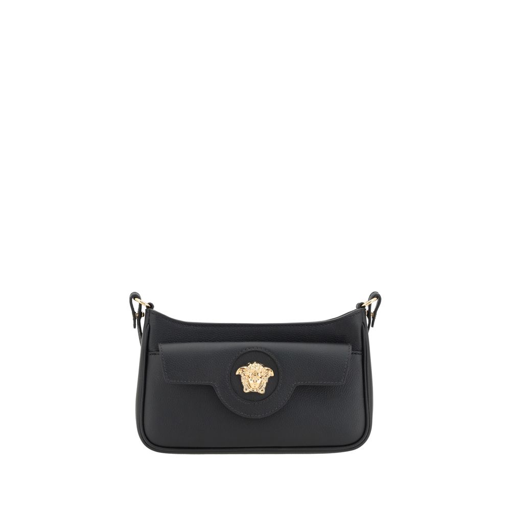Black Calf Leather Bos Taurus Shoulder Bag