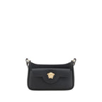 Black Calf Leather Bos Taurus Shoulder Bag