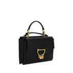 Black Calf Leather Bos Taurus Shoulder Bag