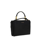 Black Calf Leather Bos Taurus Shoulder Bag