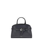 Black Calf Leather Bos Taurus Handbag