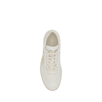 White Calf Leather Bos Taurus Low Top Sneakers
