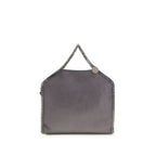 Gray Polyester Shoulder Bag