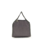 Gray Polyester Handbag