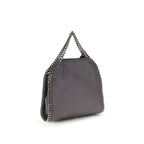 Gray Polyester Handbag