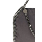 Gray Polyester Handbag