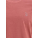 Red Cotton Long Sleeve T-Shirt