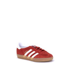 Red Calf Leather Bos Taurus Low Top Sneakers