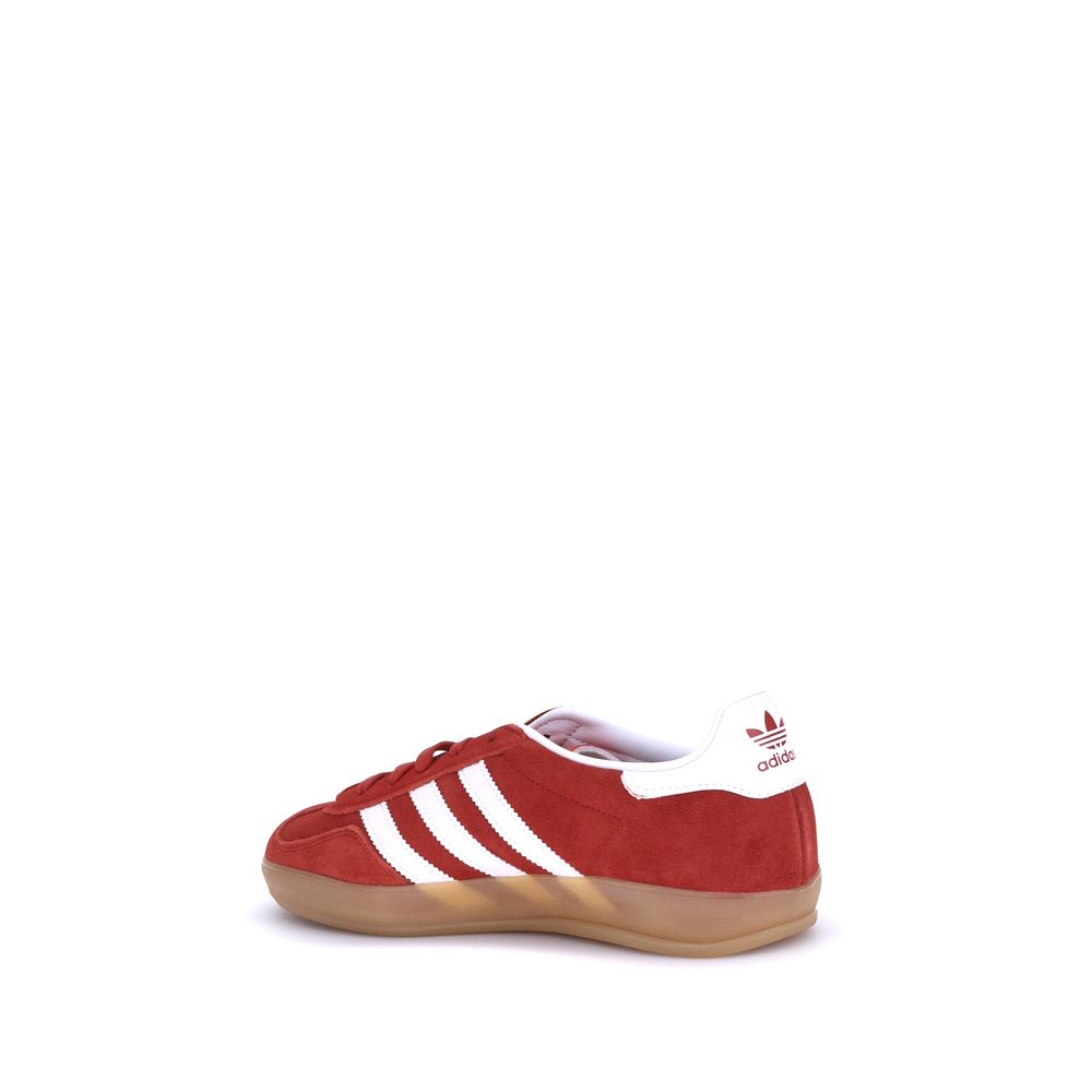 Red Calf Leather Bos Taurus Low Top Sneakers