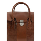 Brown Calf Leather Bos Taurus Shoulder Bag